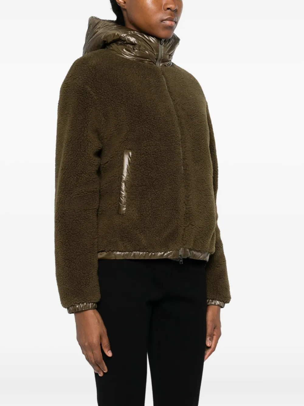 Herno Bomberjack met rits Groen