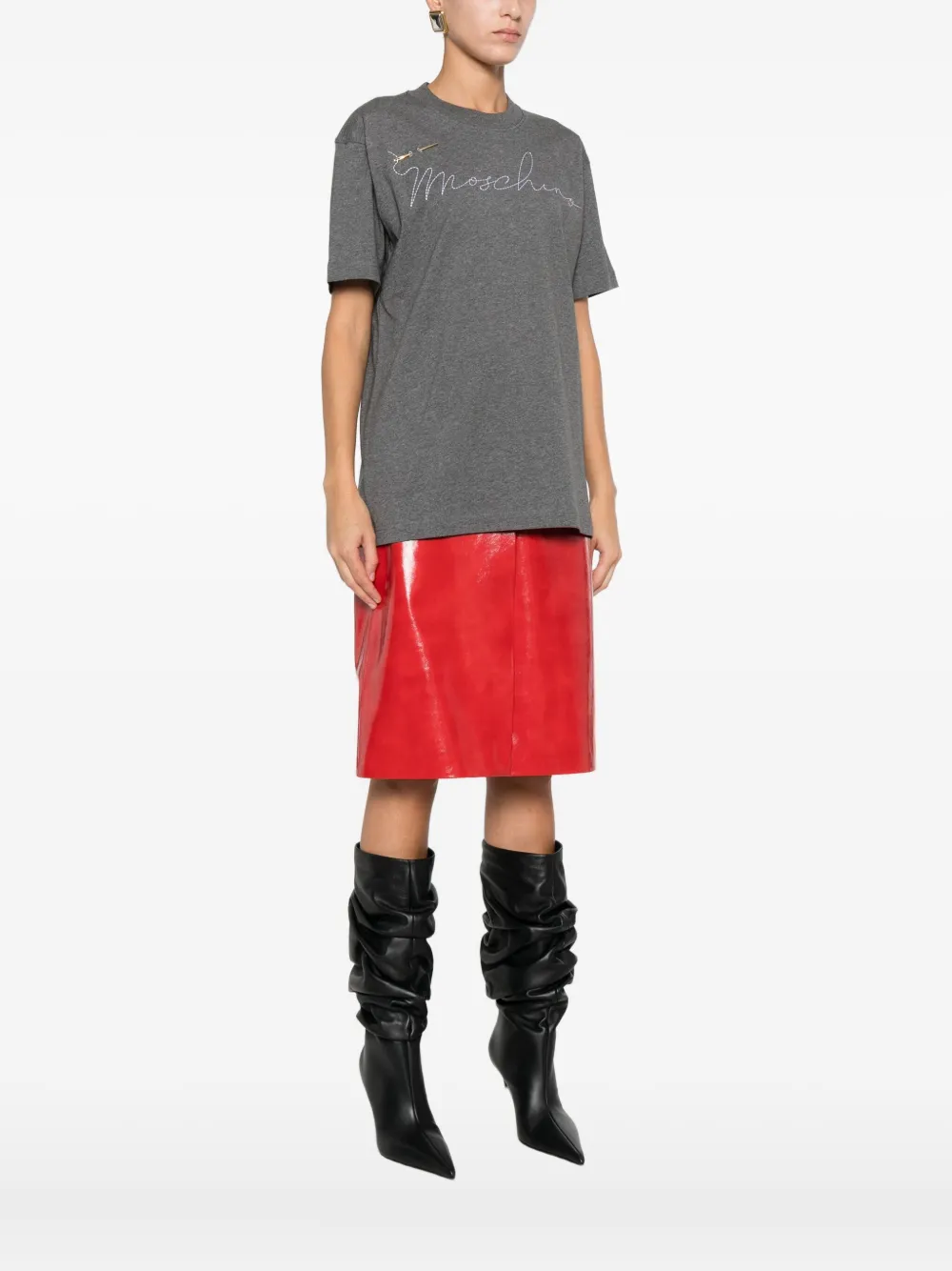 Moschino Kenmerkend T-shirt Grijs