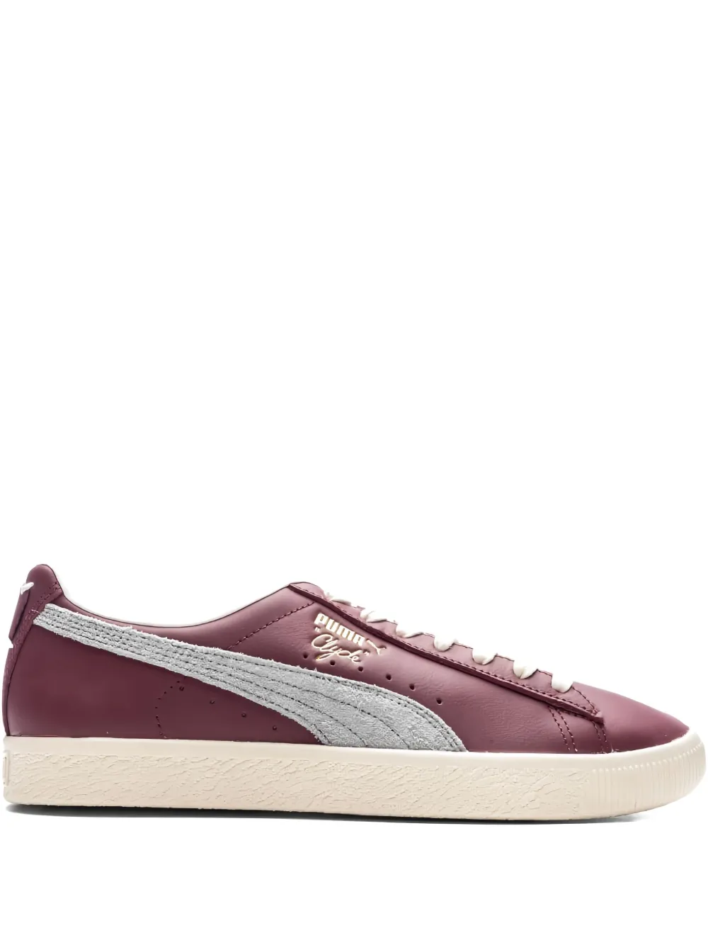 PUMA Clyde Baseleather sneakers | Red | Image 1