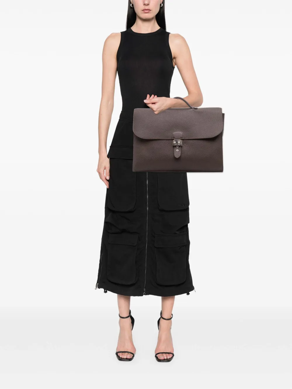 Hermès Pre-Owned 2011 Togo Sac a Depeches 41 business bag | Pre-Owned | Image 2
