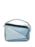 Loewe Pre-Owned 2000-2025 Medium Tricolor Calfskin Puzzle satchel - Blue