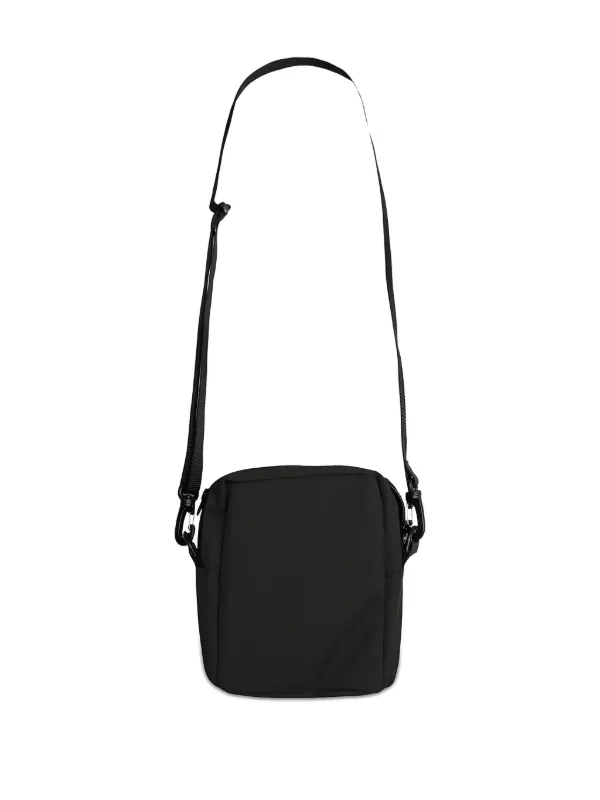 バッグ NEIGHBORHOOD LOGO DRAWSTRING SHOULDER Neighborhood Men's Logo Shoulder Bag in Black Neighborhood