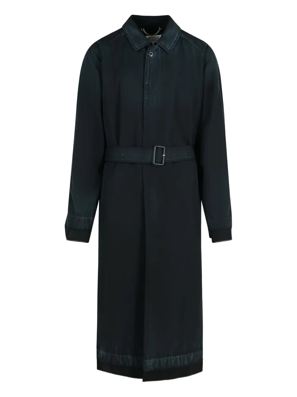 Maison Margiela ベルテッド コート | ブラック | Image 1