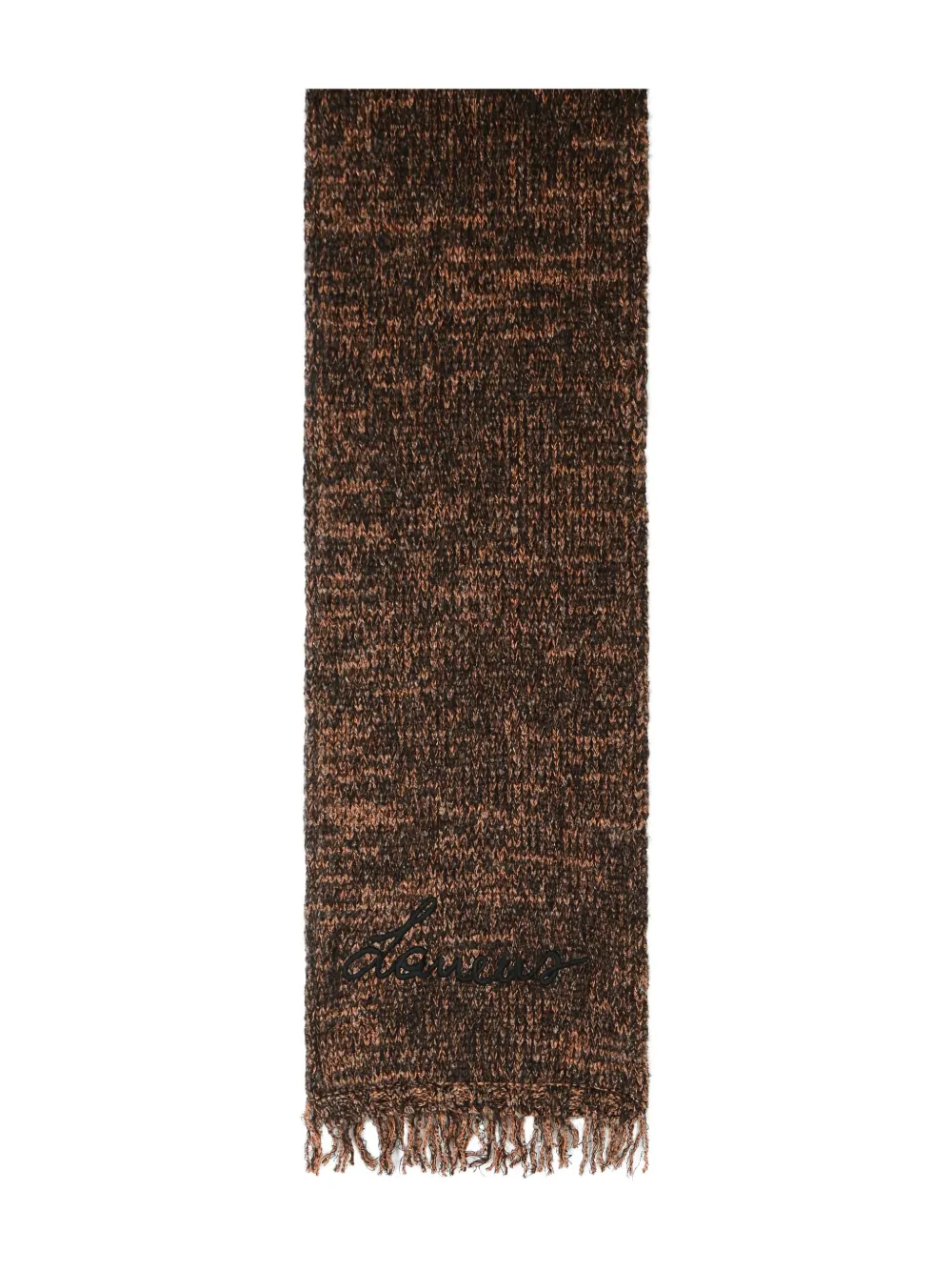 Laneus embroidered fringed scarf | Image 2
