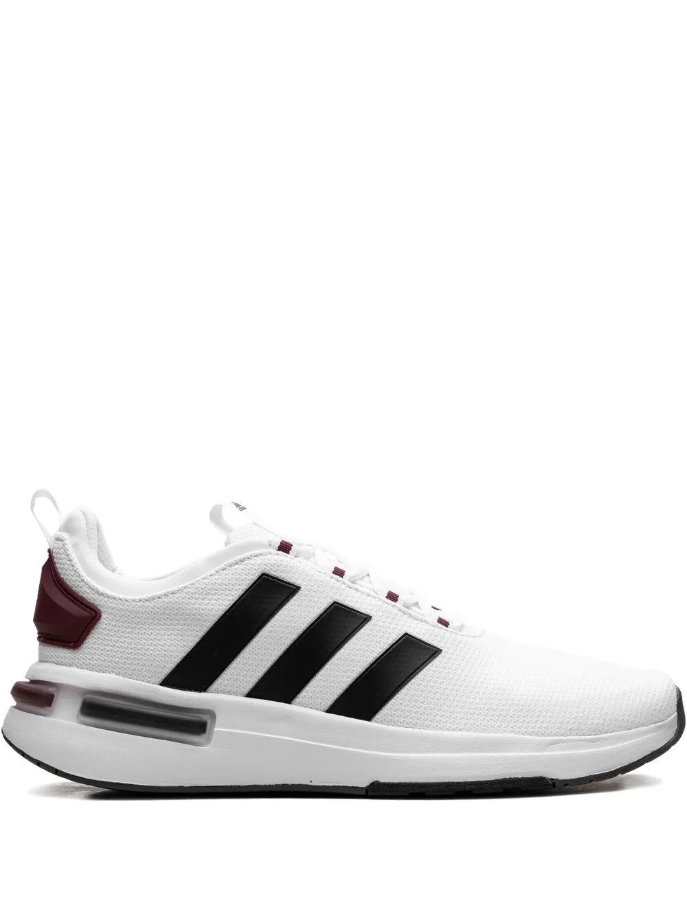 Adidas Nora three-stripe leather sneakers White