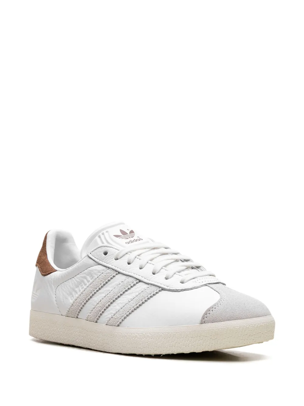adidas Gazelle suède gestreepte sneakers Wit