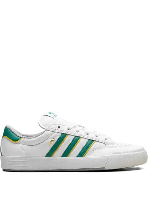 adidas Nora three-stripe leather sneakers