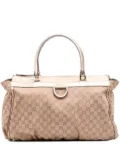 Gucci Pre-Owned 2016-2025 Large GG Canvas Abbey D Ring tote bag - Brown