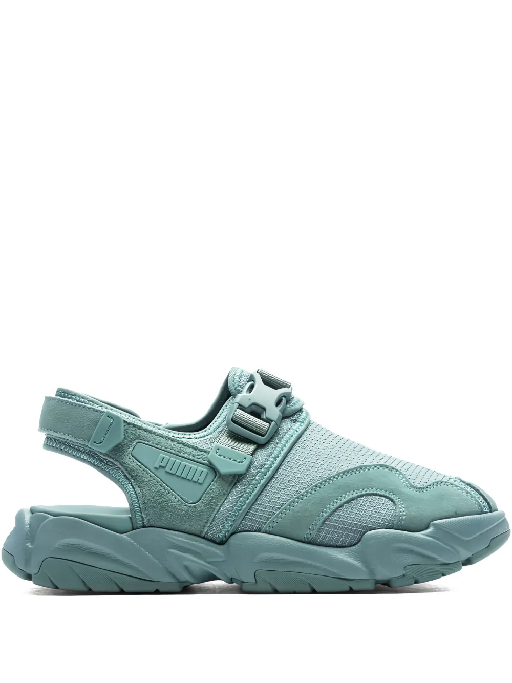 PUMA TS-01 buckle-strap slingback sneakers Blauw