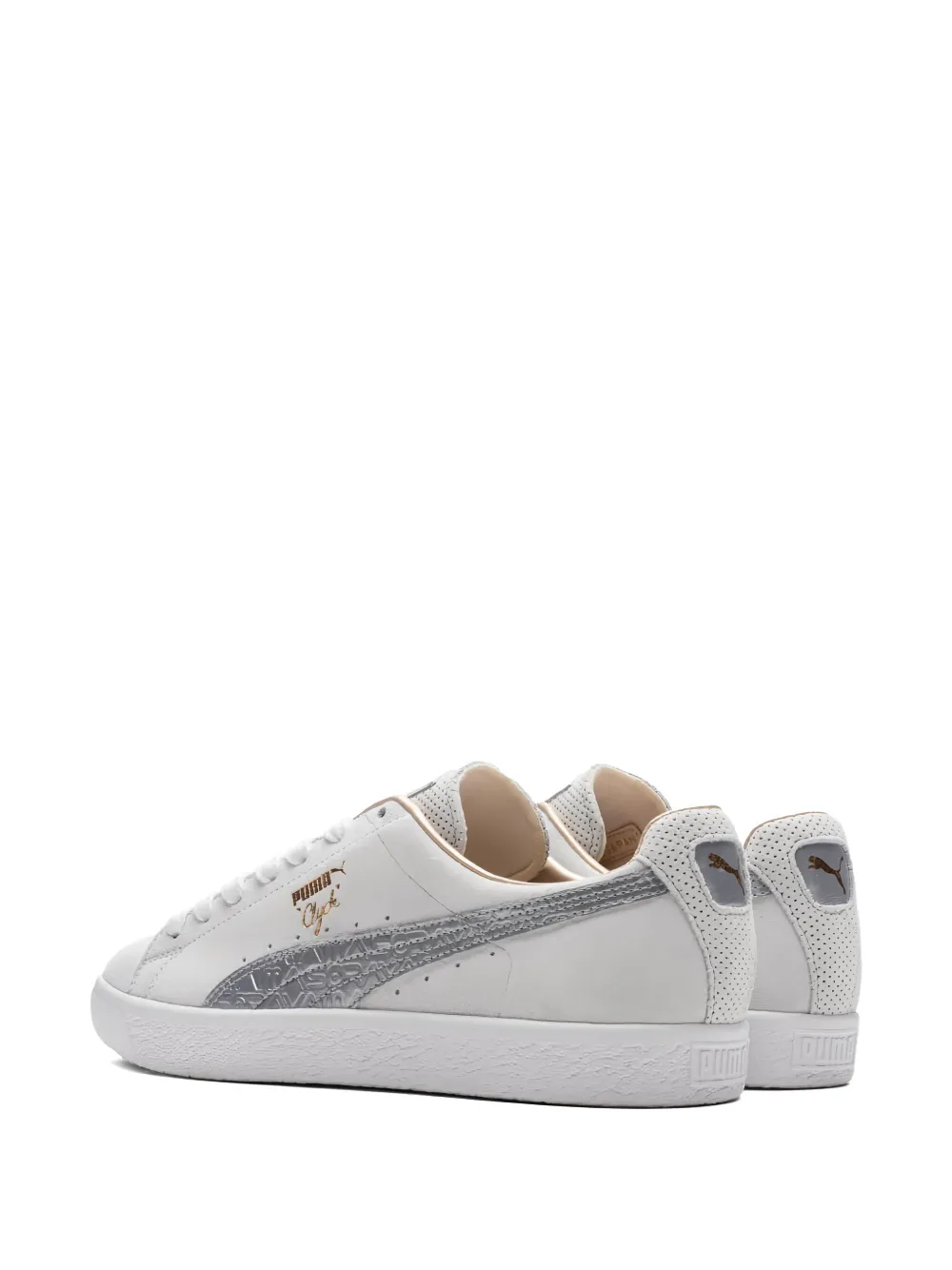 PUMA x Sorayama Clyde MIJ leather sneakers White