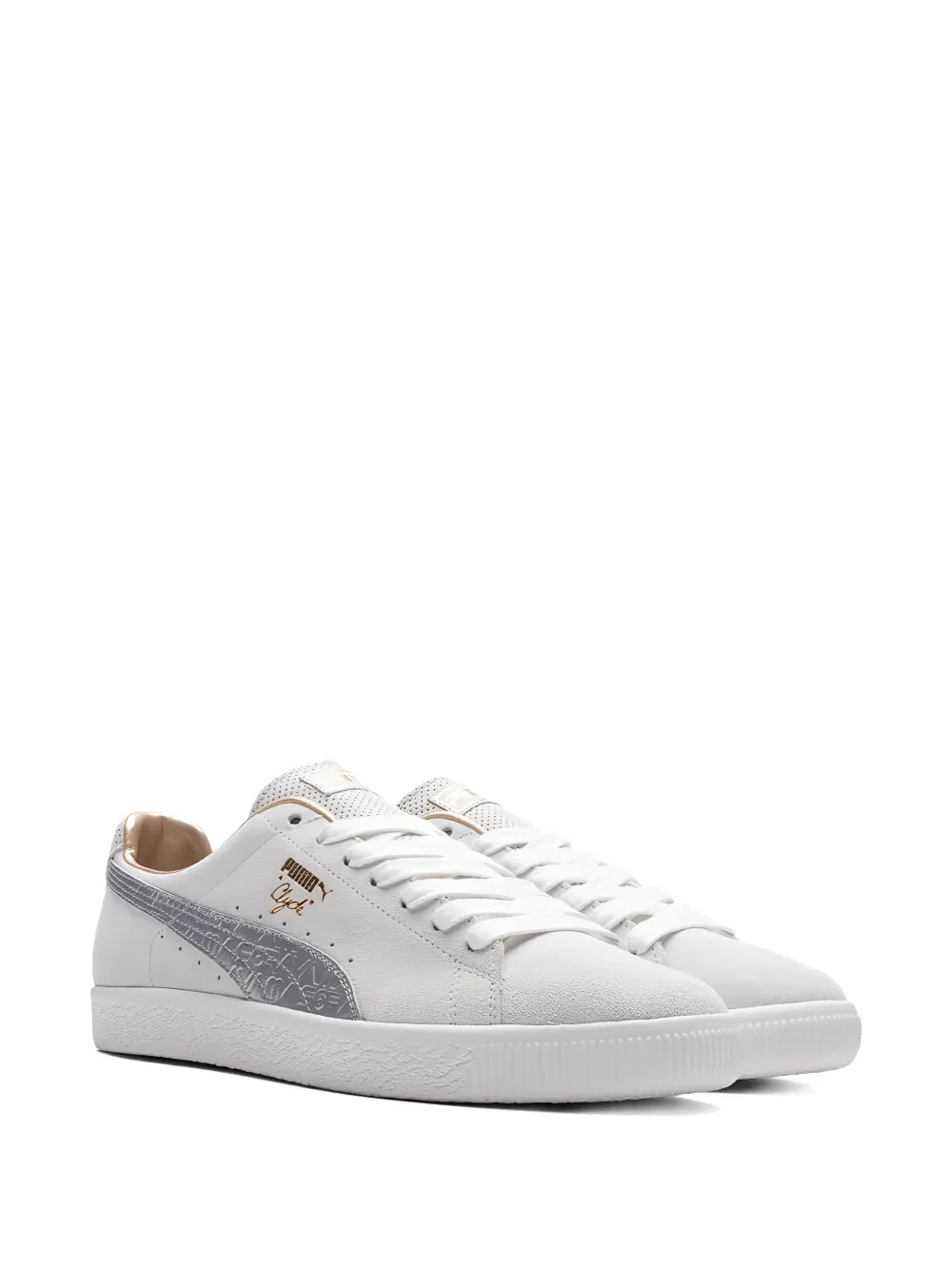 PUMA x Sorayama Clyde MIJ leather sneakers White