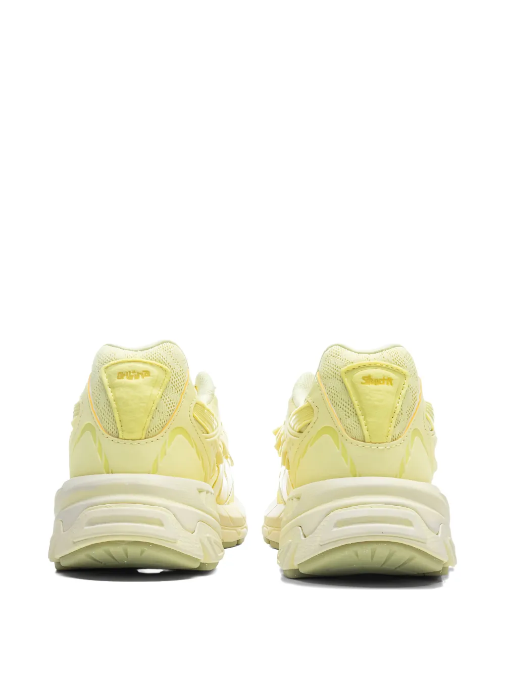 PUMA x Collina Strada Velophasis ruffle-detail low-top sneakers Yellow
