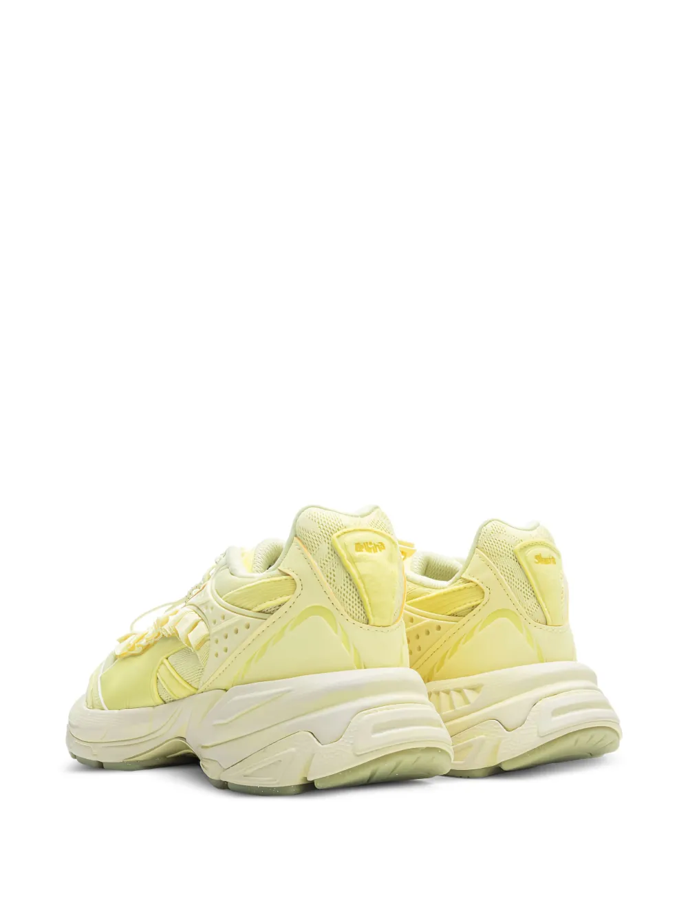 PUMA x Collina Strada Velophasis ruffle-detail low-top sneakers Yellow