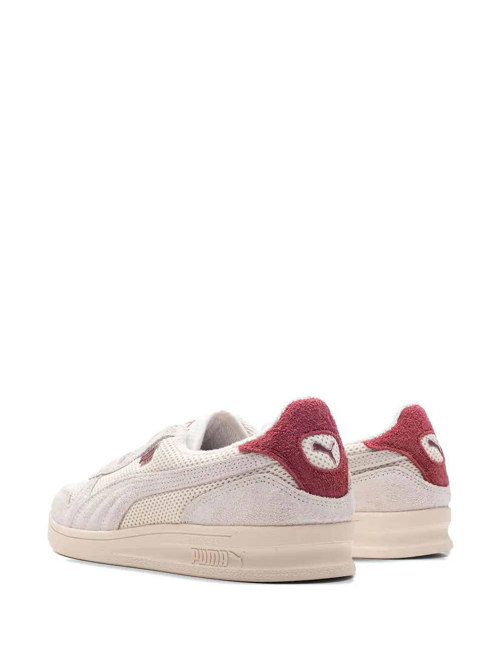 PUMA Indoor logo sneakers Neutrals