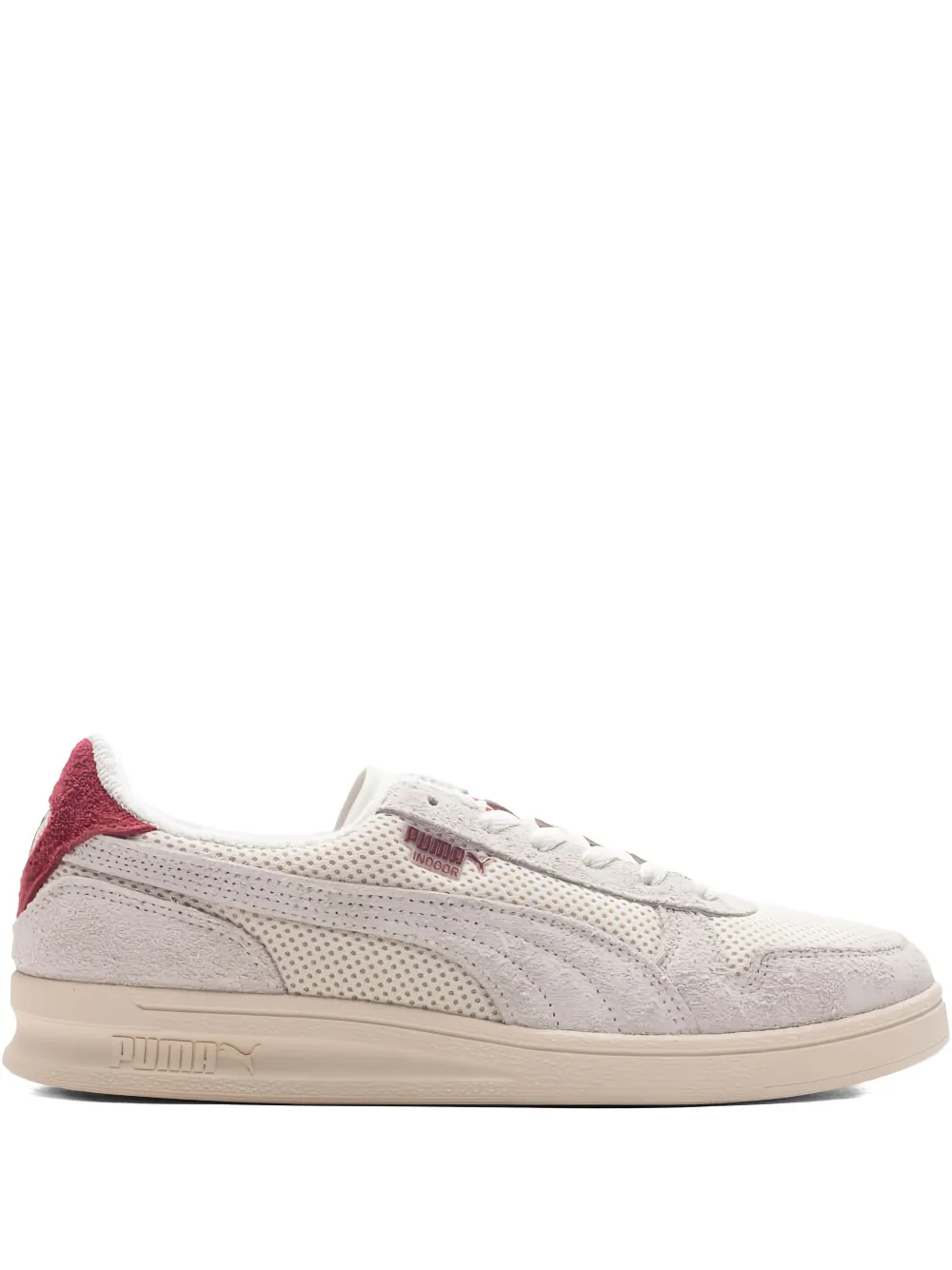 PUMA Indoor logo sneakers Neutrals