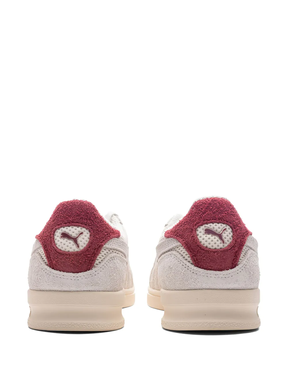 PUMA Indoor logo sneakers Neutrals