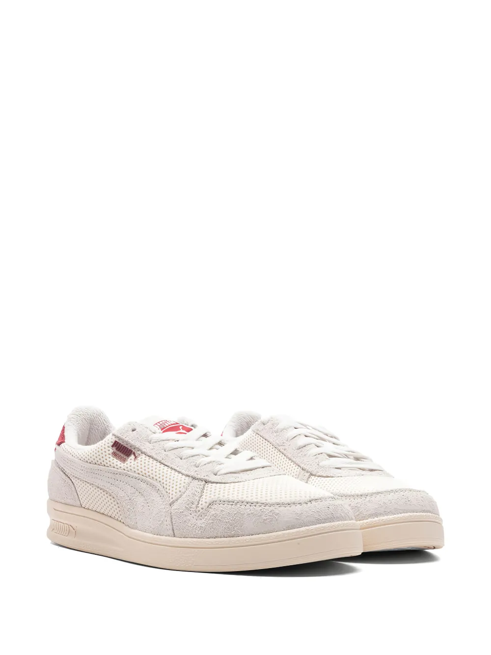 PUMA Indoor sneakers met logo Beige
