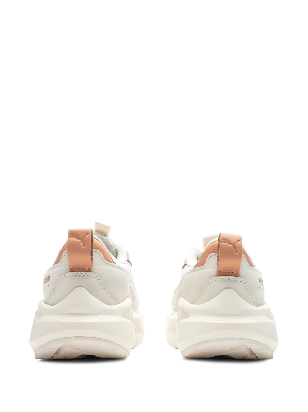 PUMA Spina Nitro Premium leren sneakers Wit