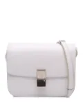 Celine Pre-Owned 2015 Medium Calfskin Classic Box crossbody bag - White