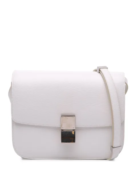 Celine Pre-Owned bolsa crossbody Classic Box mediana de piel de becerro 2015