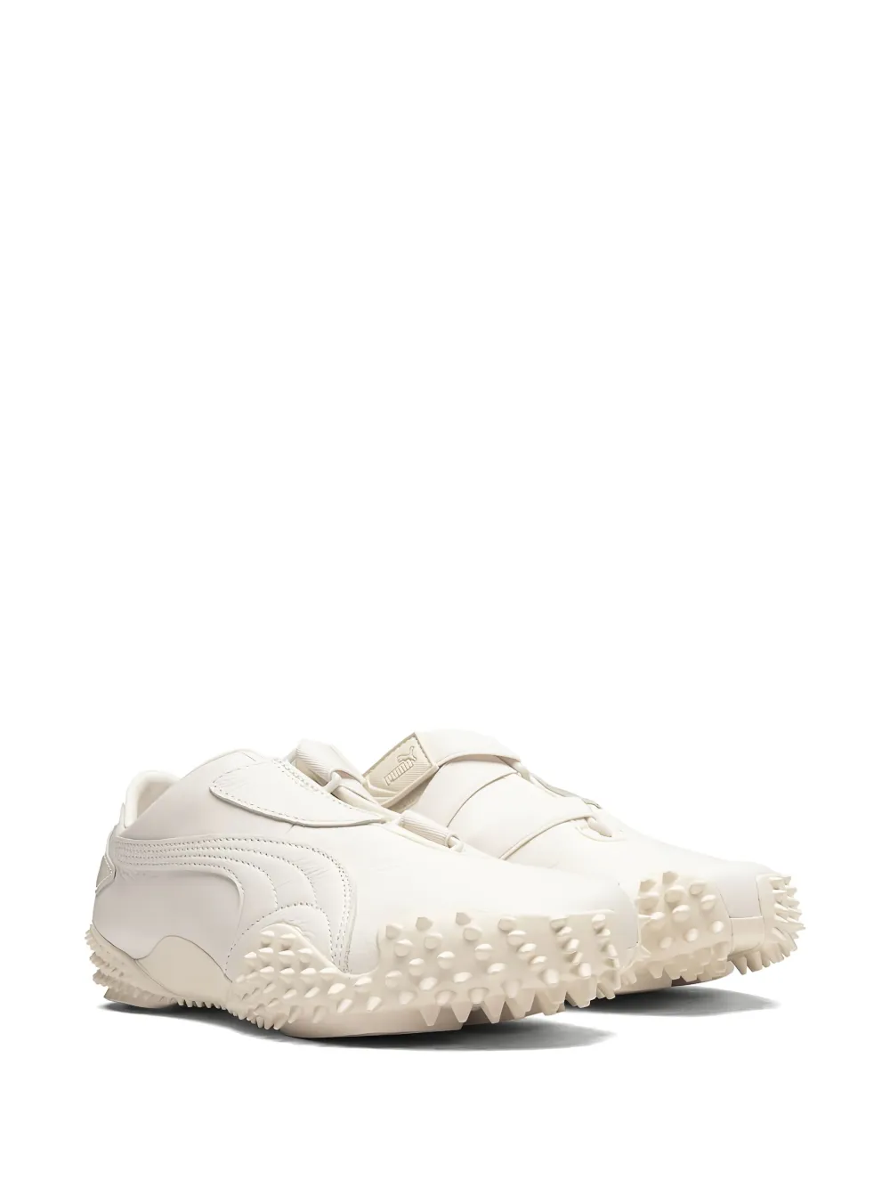 PUMA Mostro leather studded low-top sneakers White