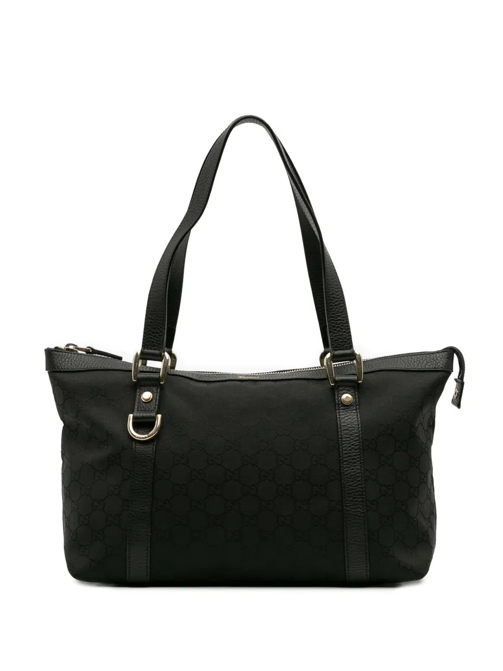 Gucci Pre-Owned 2016-2025 GG Canvas Abbey D Ring tote bag | Black | Image 1
