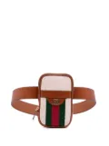 Gucci Pre-Owned 2016-2025 Ophidia Canvas Phone Case belt bag - Brown