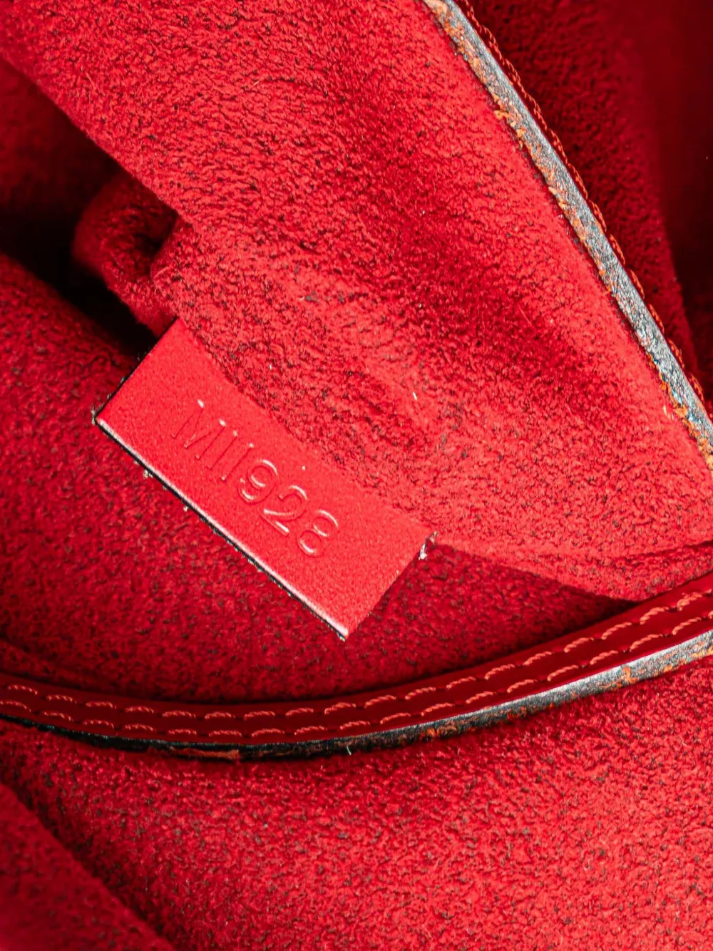 Pre-owned Louis Vuitton 1998 Epi Alma Pm Handbag In Red