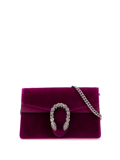 Gucci Pre-Owned 2016-2025 Super Mini Velvet Dionysus crossbody bag