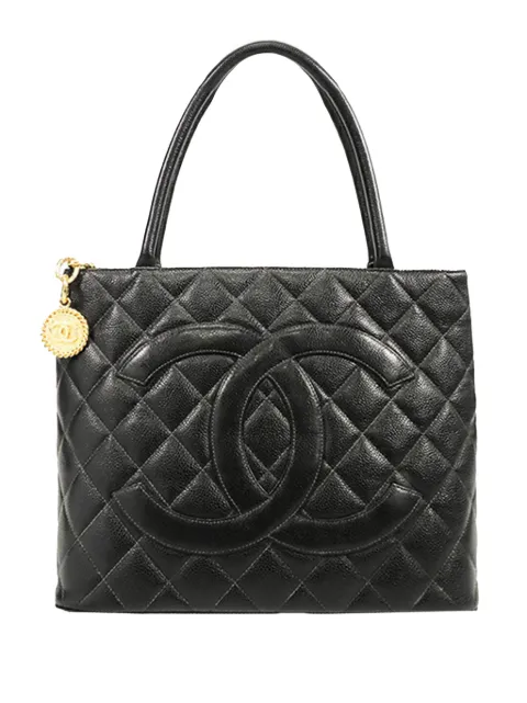 CHANEL Pre-Owned 1997-1999 Caviar Medallion tote bag