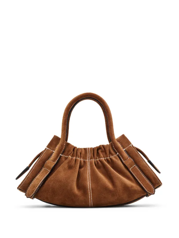Marc Jacobs Small Cristina Suede Tote Bag | Brown | FARFETCH