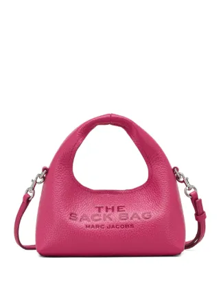 Marc Jacobs Micro The Sack Crossbody Bag | Pink | FARFETCH CA