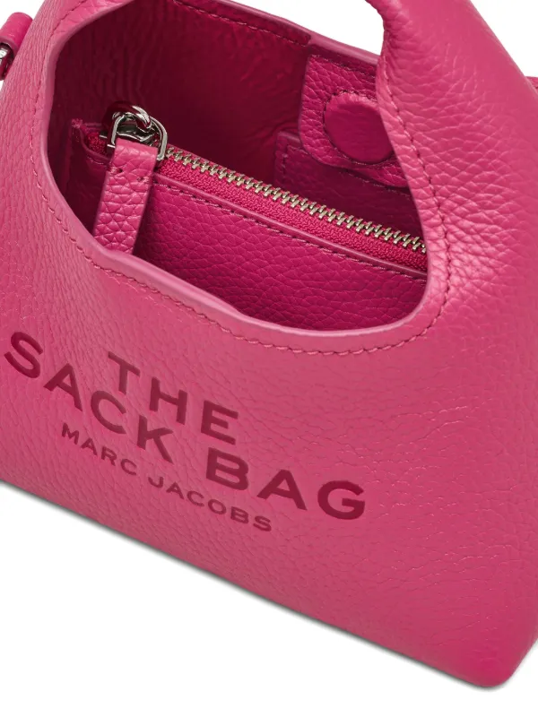 Marc Jacobs Micro The Sack Crossbody Bag | Pink | FARFETCH