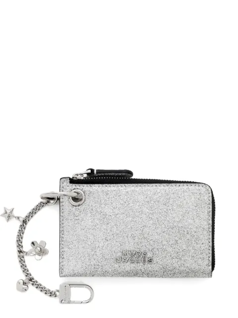 Marc Jacobs The Coated Glitter leather wallet 