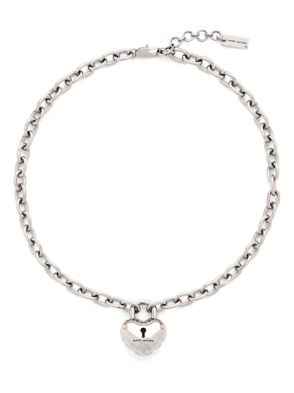 Marc Jacobs Heart Balloon ペンダント ネックレス | シルバートーン