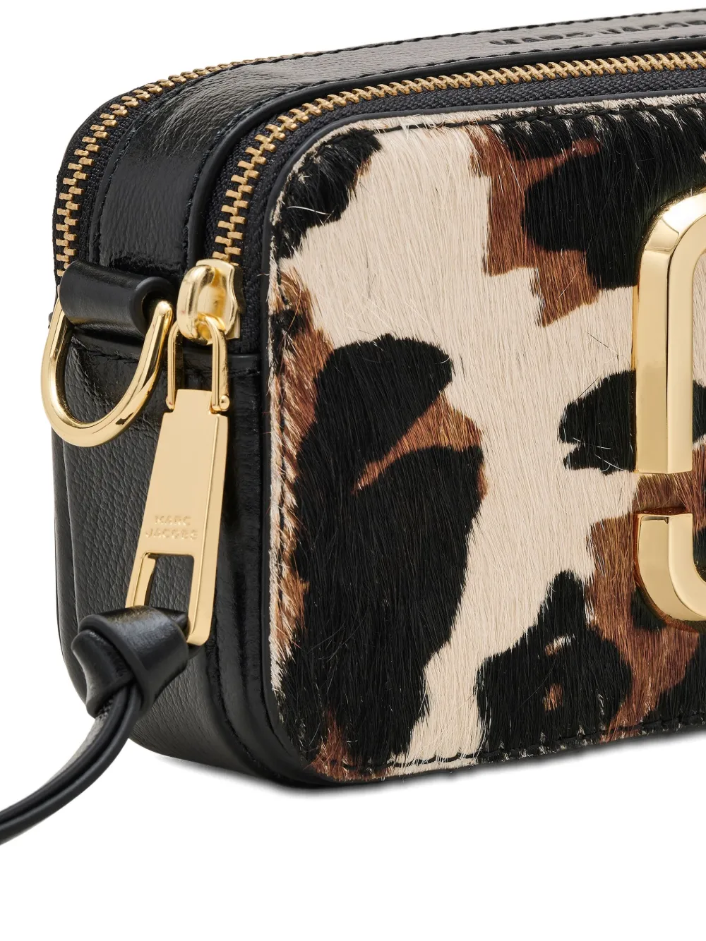 Marc Jacobs Snapshot Haircalf-pattern Bag In Multi