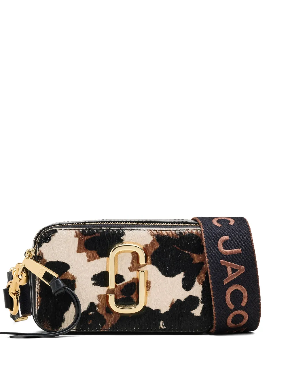 Marc Jacobs Snapshot Haircalf-pattern Bag In Multi