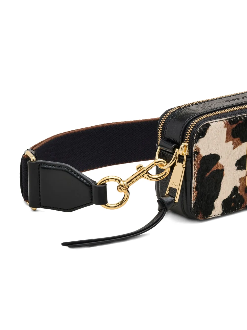 Marc Jacobs Snapshot Haircalf-pattern Bag In Multi