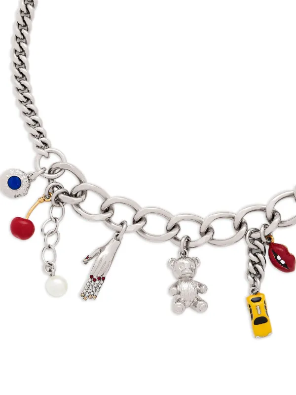 Marc Jacobs Trinket チャーム ネックレス | シルバートーン | FARFETCH JP