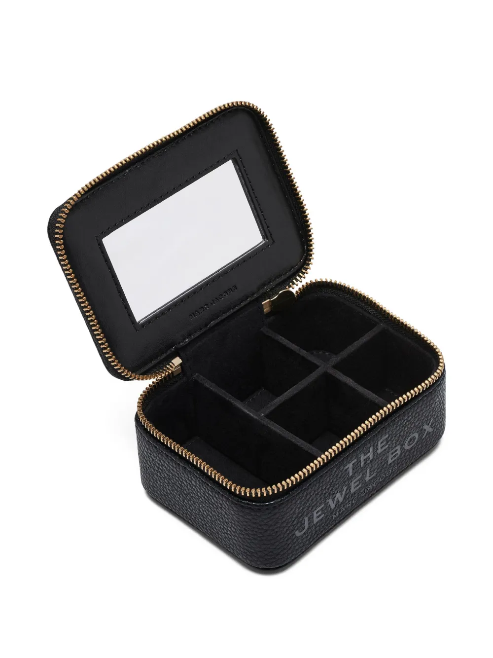 Marc Jacobs The Jewel Zip Jewellery Box In Black