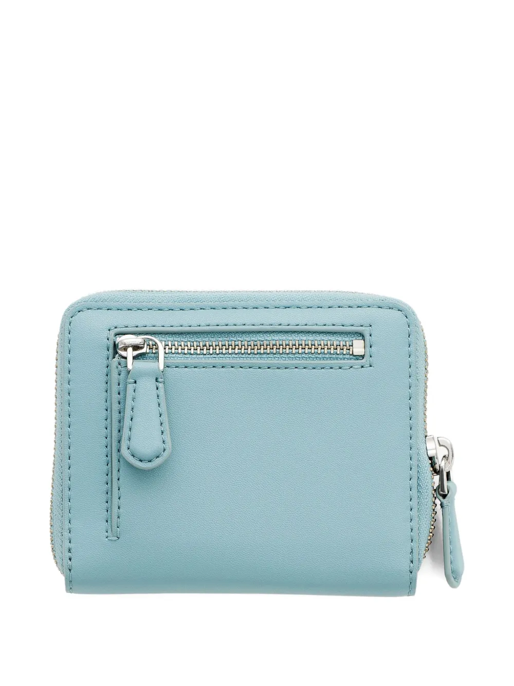 Marc Jacobs Leren portemonnee met rits - Blauw