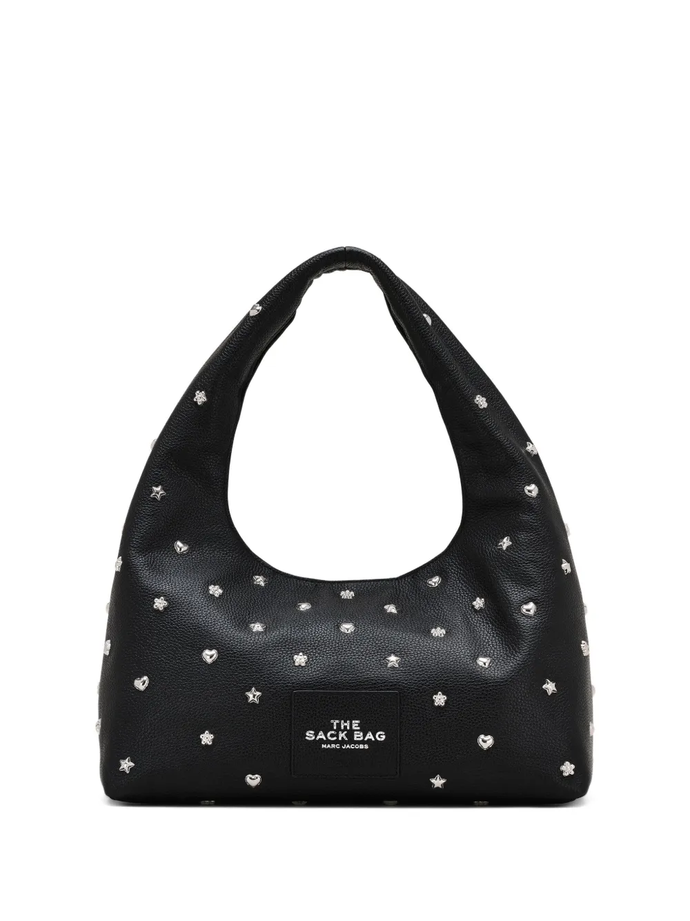 Marc Jacobs Sack leren tas met studs Zwart