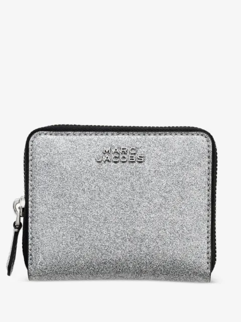 Marc Jacobs The Coated Glitter leather wallet
