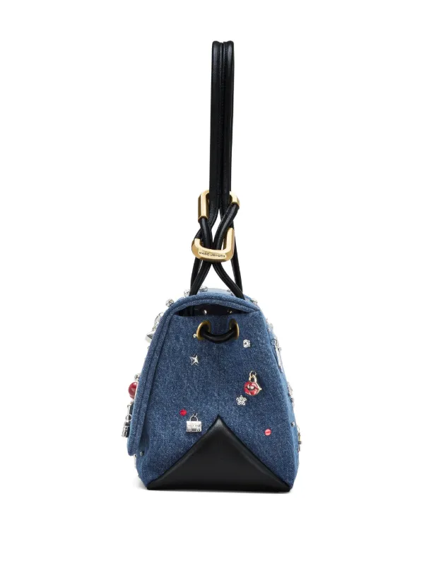 Marc Jacobs Dual デニムショルダーバッグ L | ブルー | FARFETCH JP