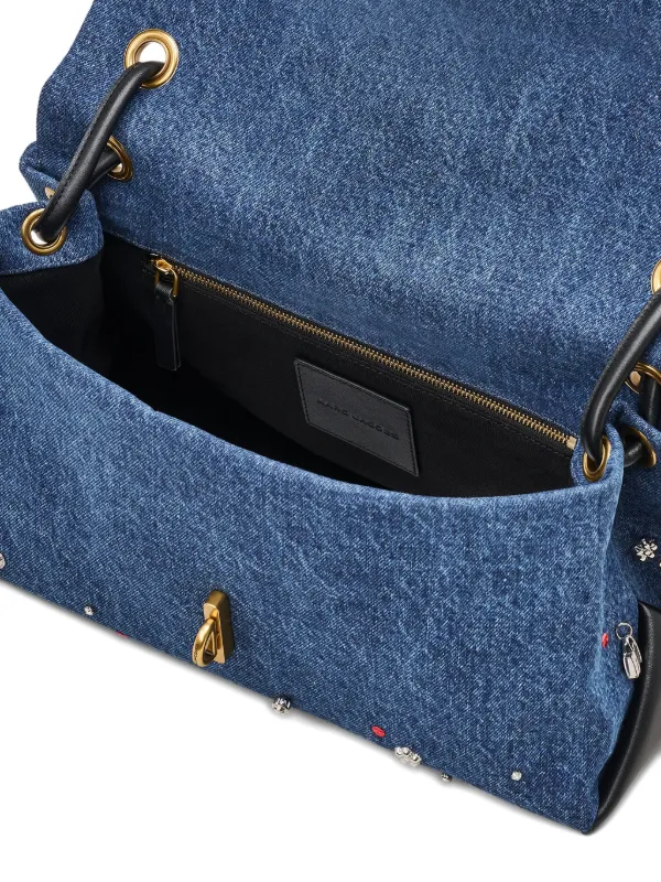Marc Jacobs Dual デニムショルダーバッグ L | ブルー | FARFETCH JP