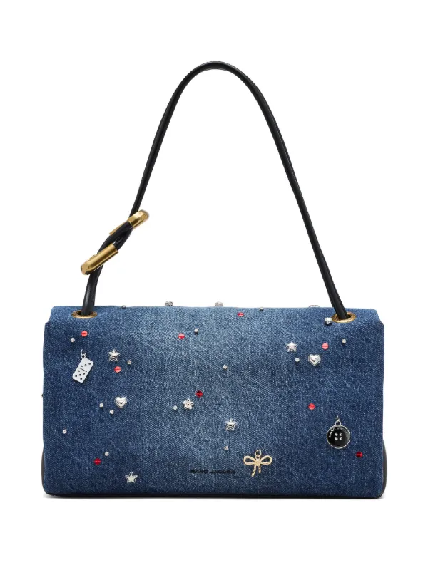 Marc Jacobs Dual デニムショルダーバッグ L | ブルー | FARFETCH JP