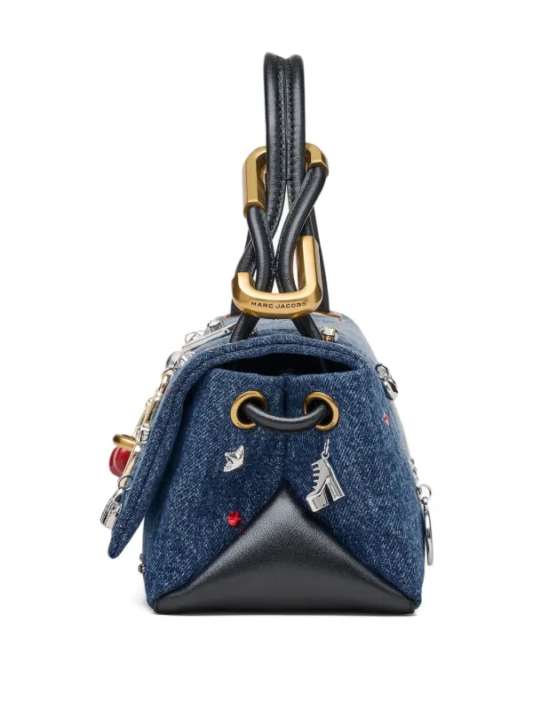 Marc Jacobs Dual デニムバッグ ミニ | ブルー | FARFETCH JP