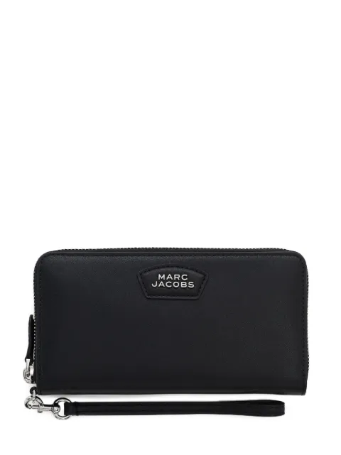 Marc Jacobs The Continental logo-plaque leather wallet
