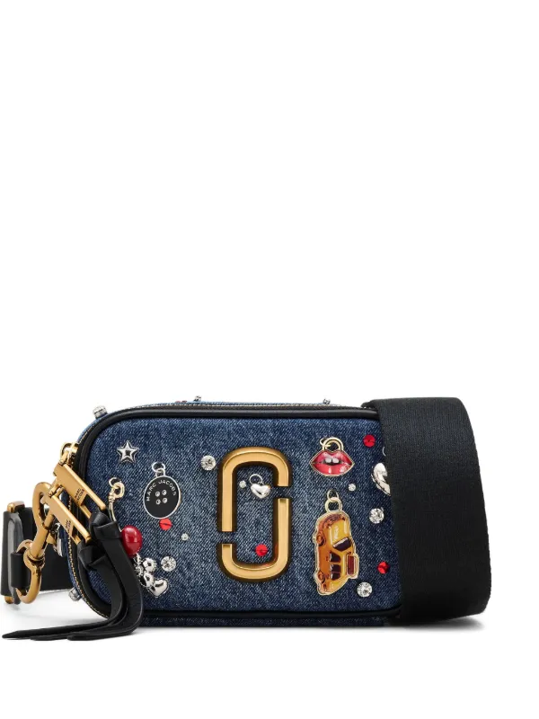 Marc Jacobs ザ スナップショット ショルダーバッグ | ブルー 