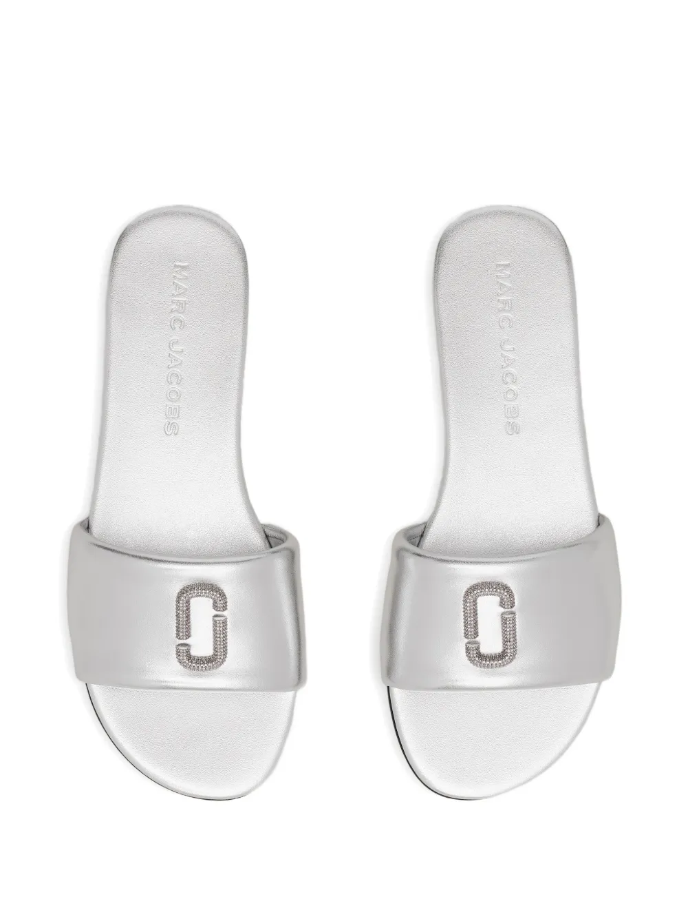 Marc Jacobs Sandalen met metallic-effect Zilver